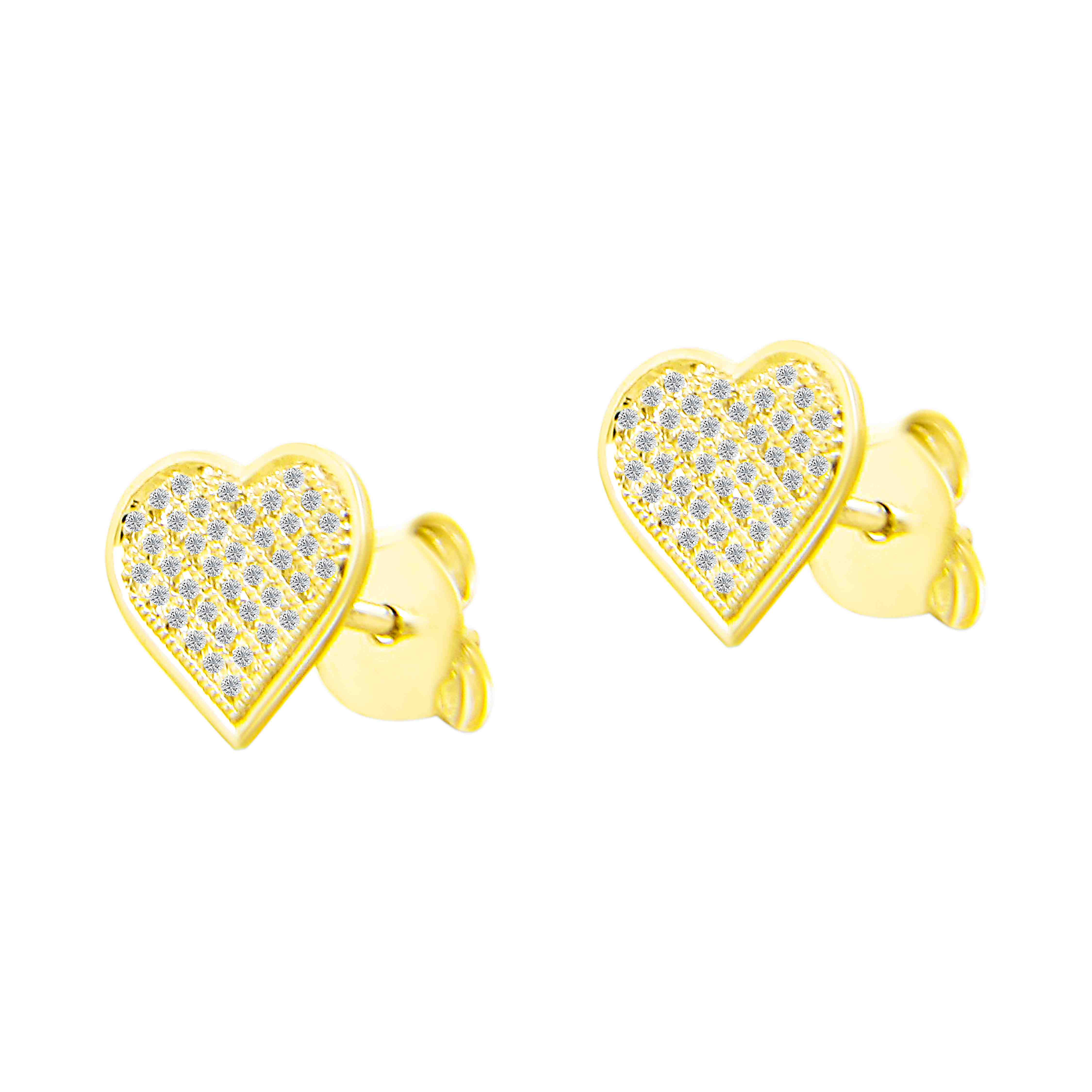 Heart Stud Earring ER23019A
